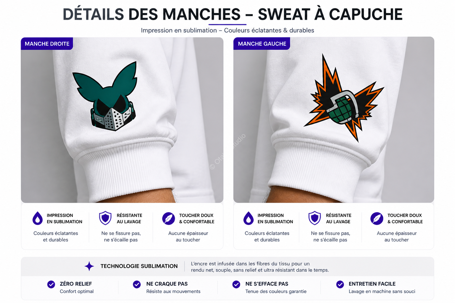 Sweat à Capuche Brothers of Chaos — Izuku x Bakugo – Image 5