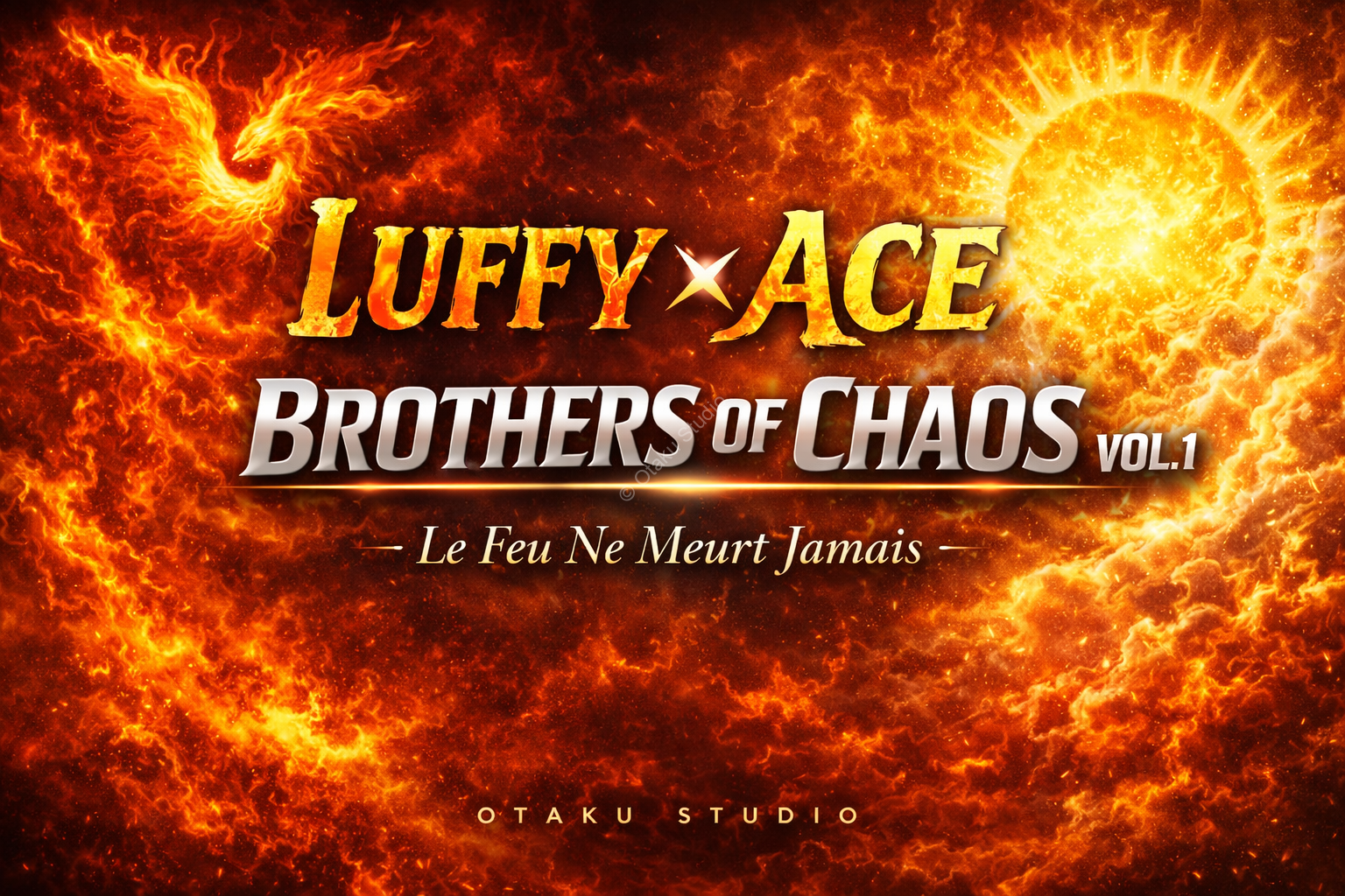 Luffy x Ace