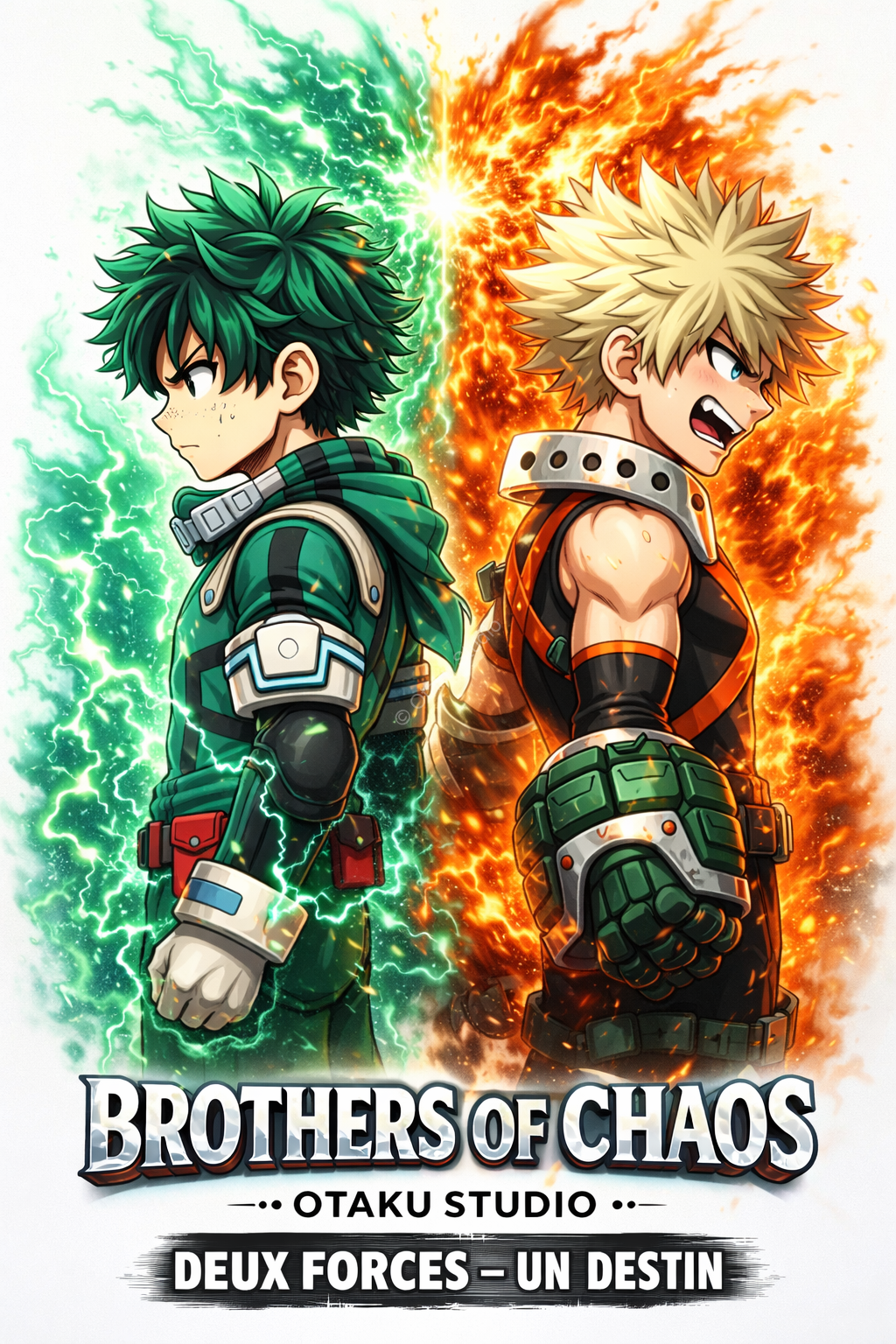 T-Shirt Brothers of Chaos — Izuku x Bakugo – Image 4