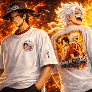 T-Shirt Brothers of Chaos — Luffy x Ace