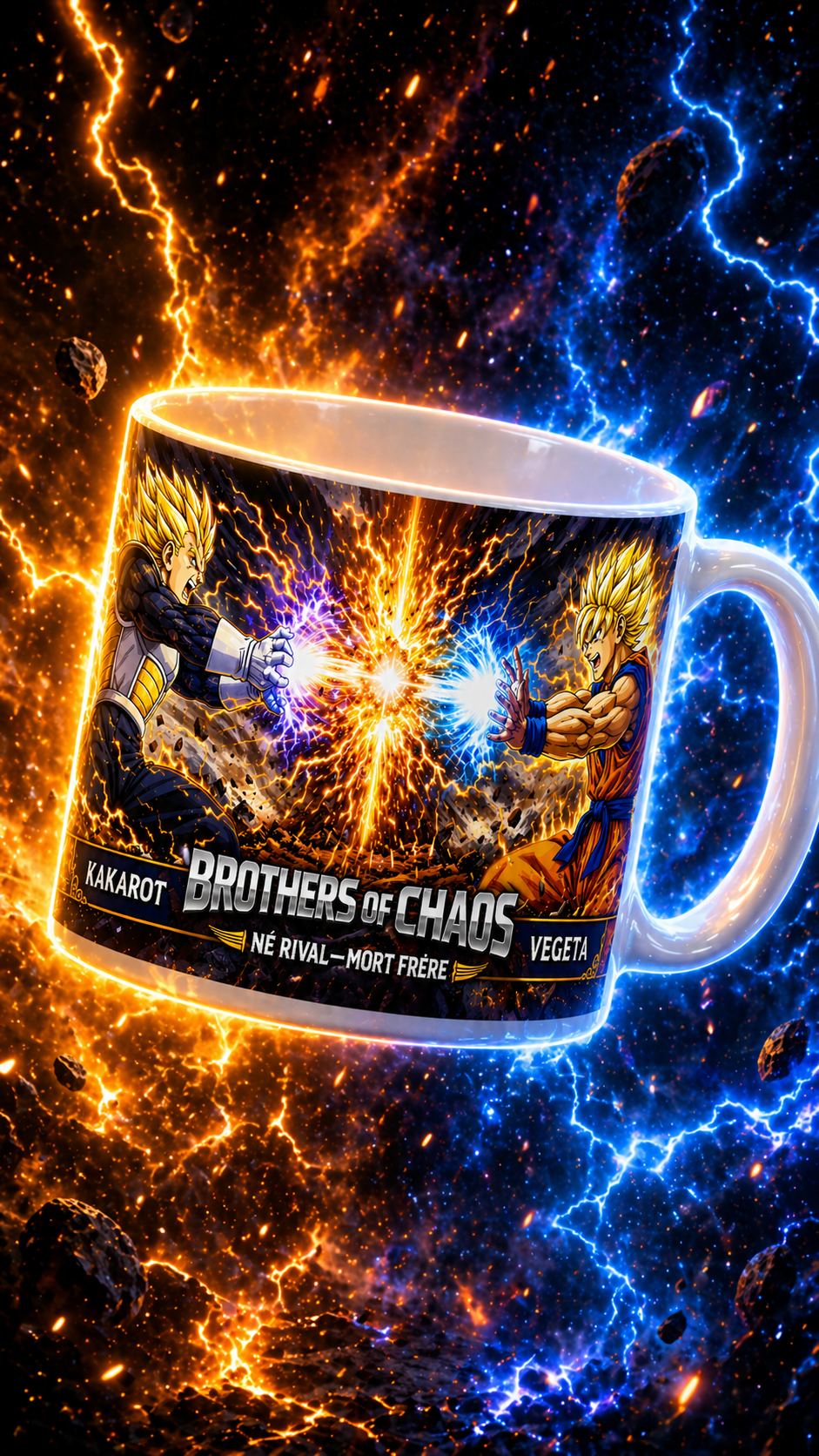 Mug Brothers of Chaos — Kakarot x Vegeta
