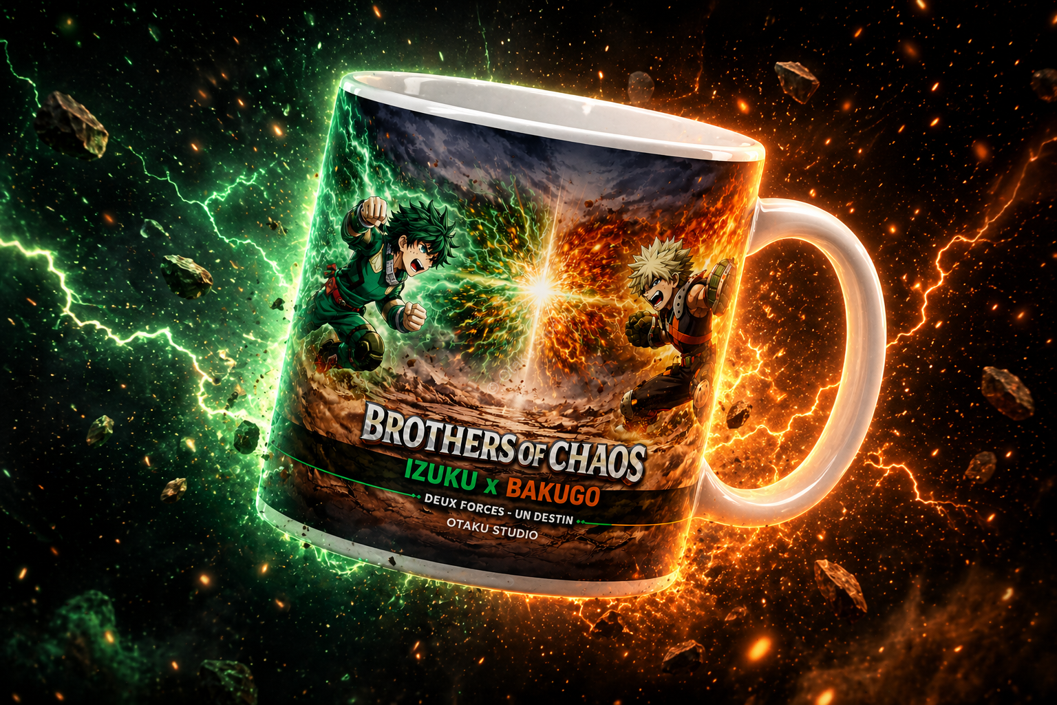 Mug Brothers of Chaos — Izuku x Bakugo