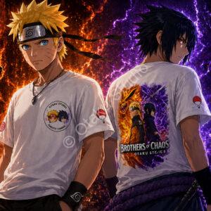 T-Shirt Brothers of Chaos — Naruto x Sasuke