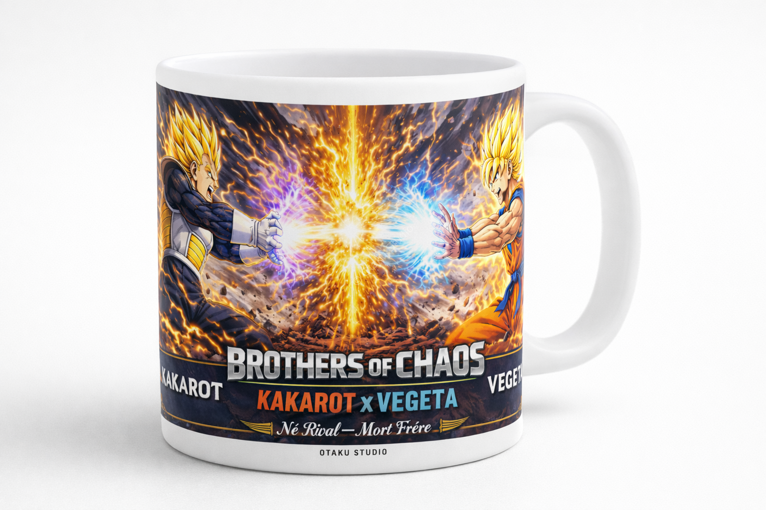 Mug Brothers of Chaos — Kakarot x Vegeta – Image 2