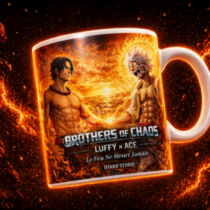 Mug Brothers of Chaos — Luffy x Ace