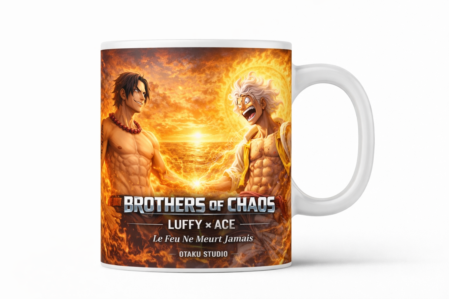 Mug Brothers of Chaos — Luffy x Ace – Image 2