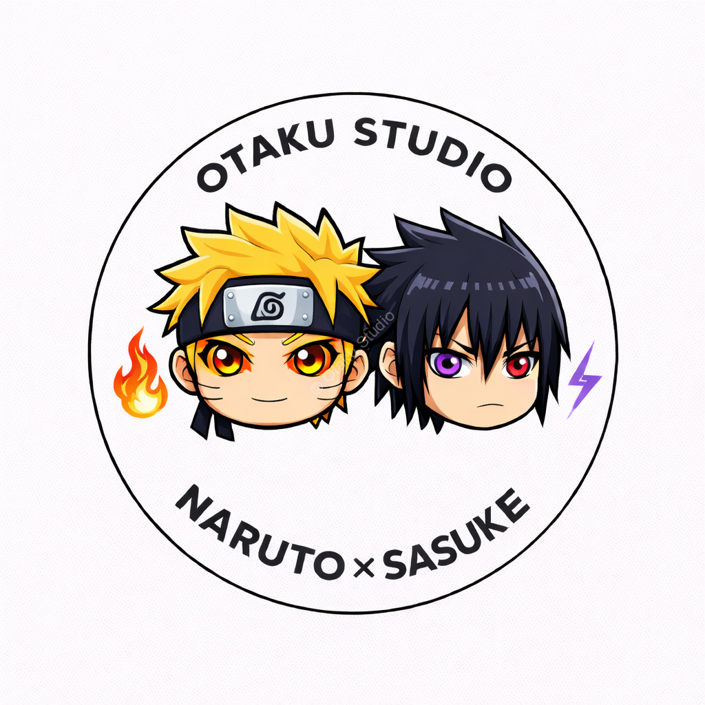 Sweat à Capuche Brothers of Chaos —Naruto x Sasuke – Image 4
