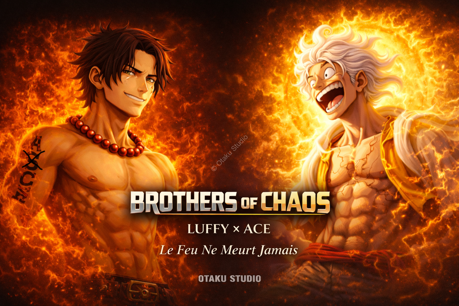 Gourde Brothers of Chaos — Luffy x Ace – Image 3