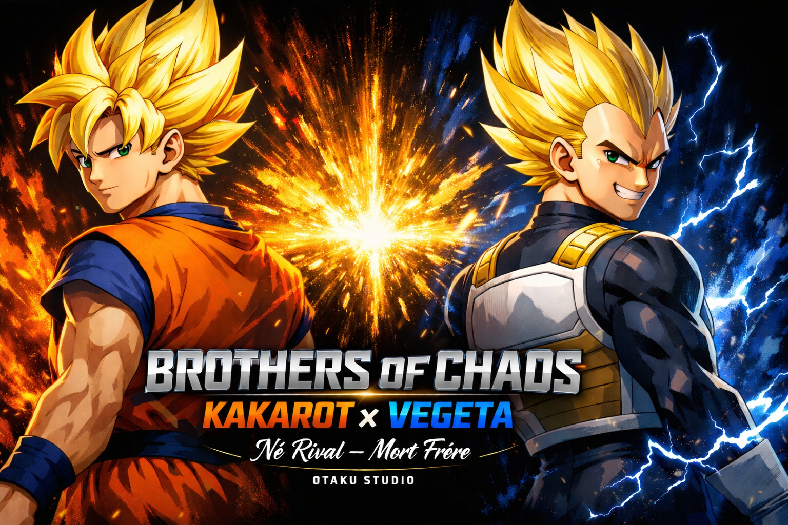 Gourde Brothers of Chaos — Kakarot x Vegeta – Image 3