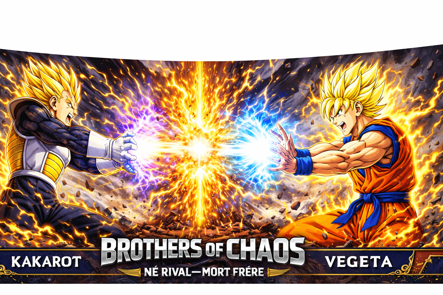 Mug Brothers of Chaos — Kakarot x Vegeta – Image 3