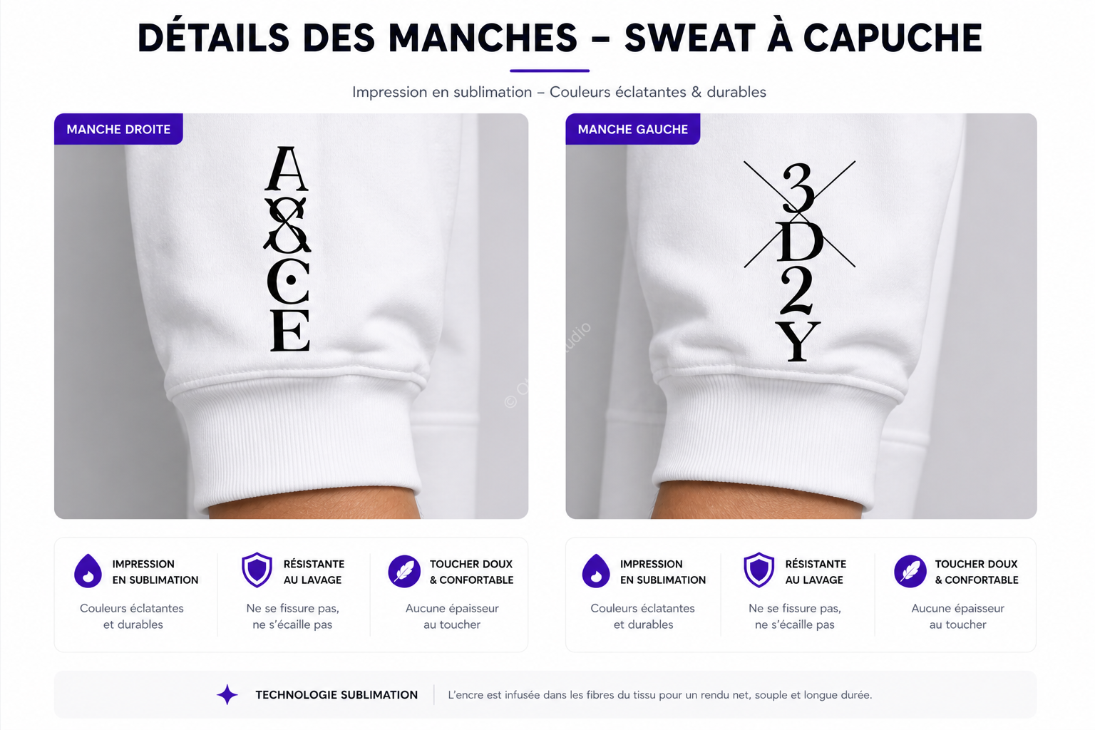 Sweat à Capuche Brothers of Chaos —Luffy x Ace – Image 5